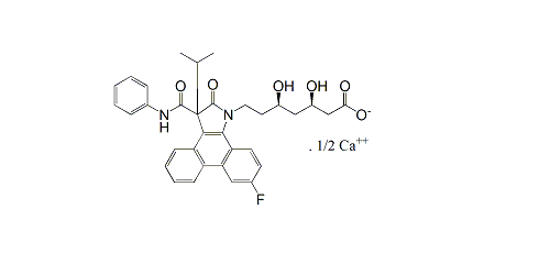 Atorvastatin Pyrrolidone Phenanthrene Calcium